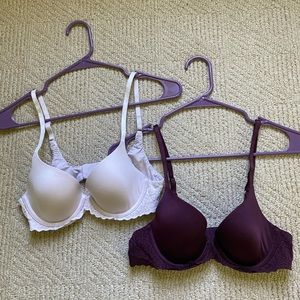 (2) Aerie Sunnie Lightly Lined Bras | Size: 32B